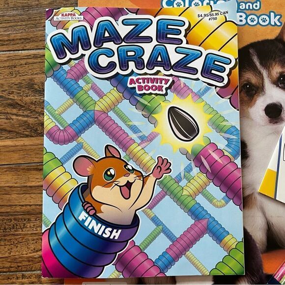 Kids  Art/ Puzzle Bundle Craft Mind Games Benders - Picture 4 of 14